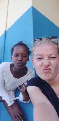 Juliette in Zuid-Afrika