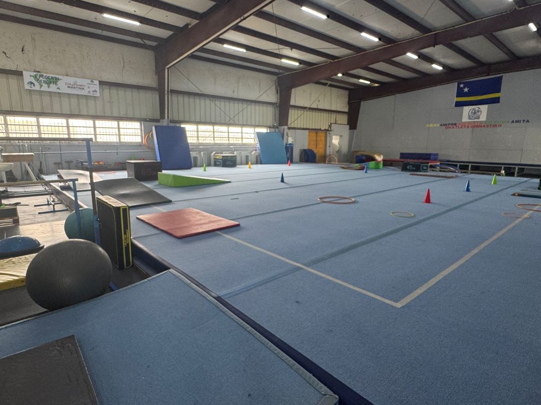 Turnles bij een sportproject in Curaçao van De Kracht van Sport